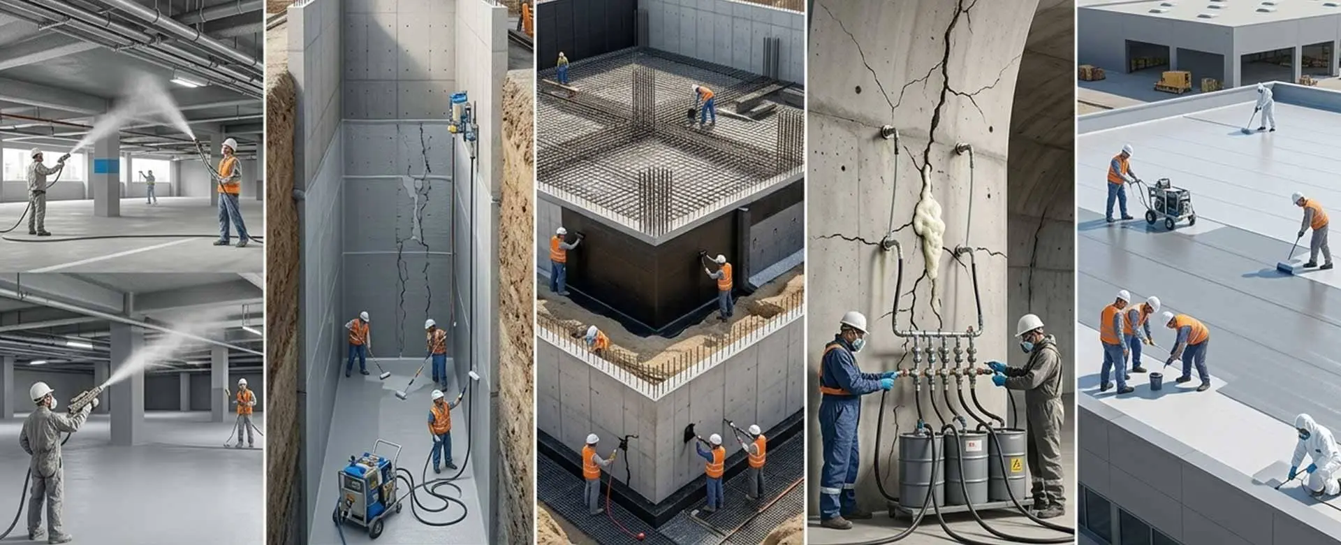 İstanbul su yalıtımı ve poliüretan enjeksiyon hizmetleri